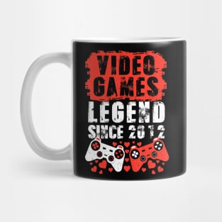 Gaming 2012 Birthday Video Games Birthday Gamer Mug